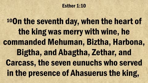 Esther 1