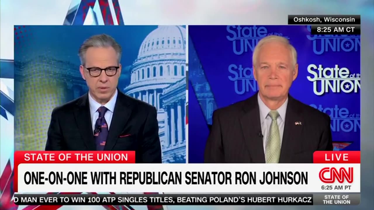 Senator Ron Johnson on State of the Union 5.25.25