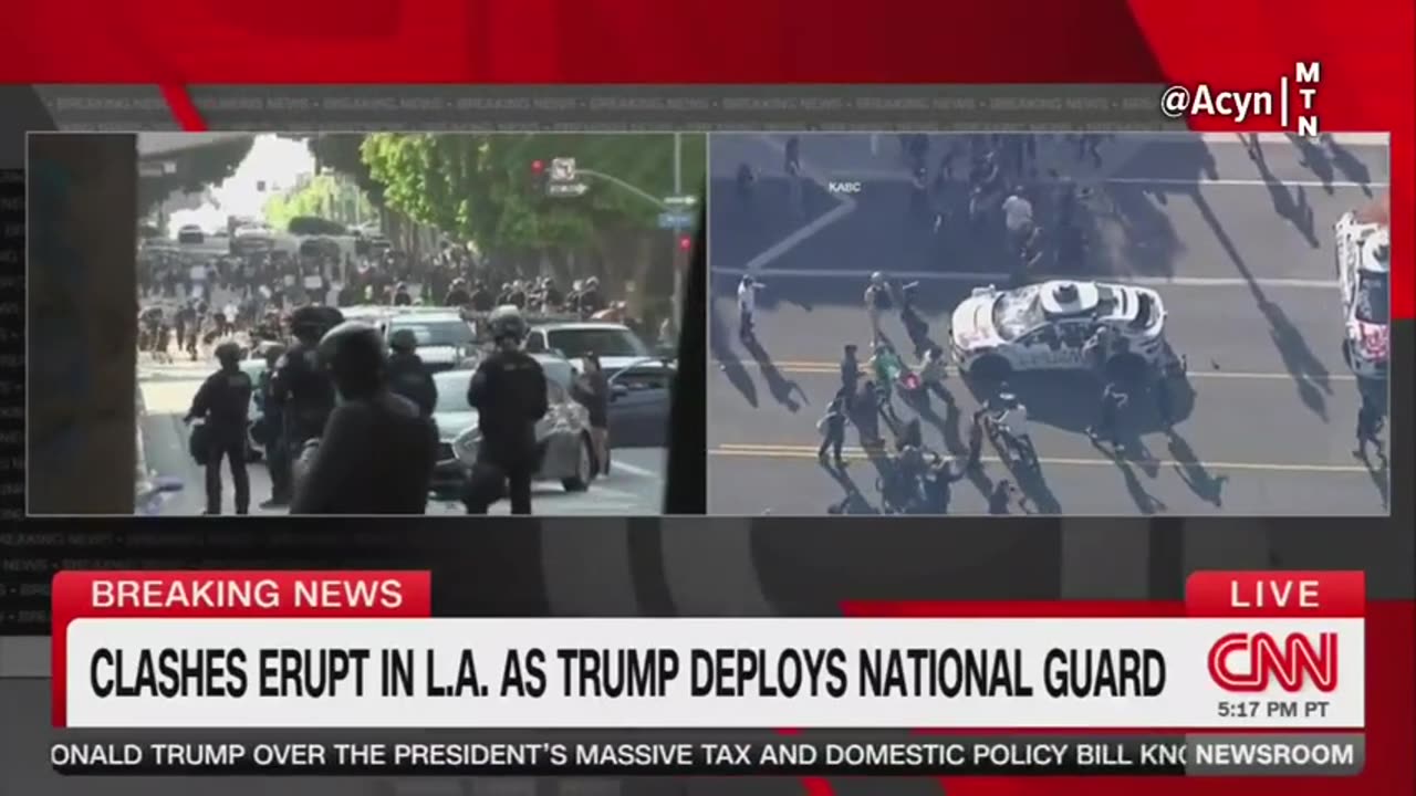 Department of Defense: 500 Active-Duty Marines Deploy to LA as Riots Escalate