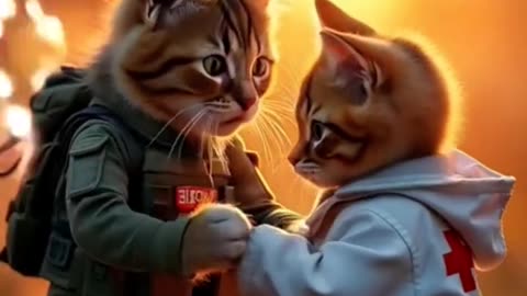 Cat 🐈 ai video funny video 📸