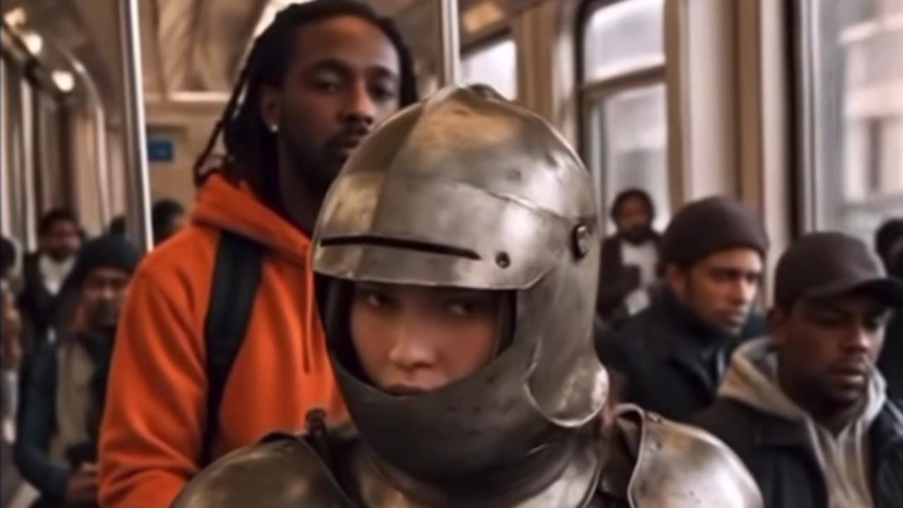 Just trying to make it home alive on public transit. 😭🤬🥷