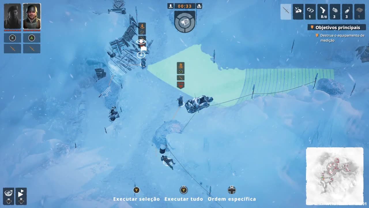 Synchronized Attack in Commandos: Origins