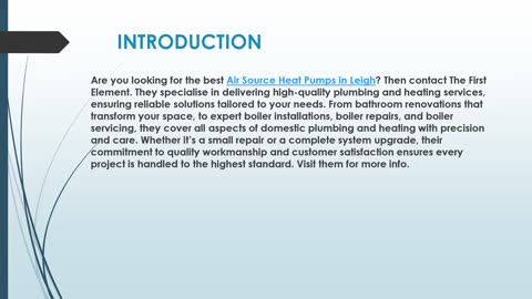 Best Air Source Heat Pumps in Leigh