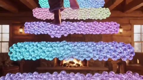 Honestly Jell 🤩🤩- O staircase sound appealing.. #foryou #foryoupage #satisfying #asmrvideo #fyp