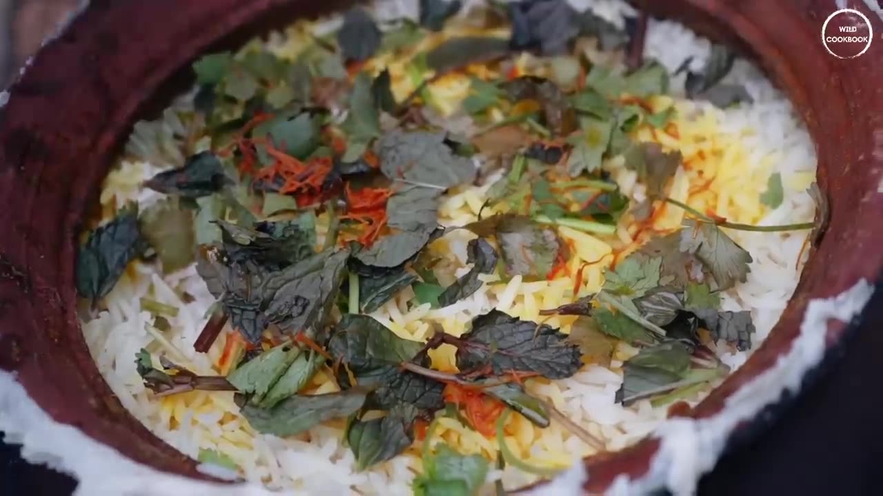 Making chicken Pot Biryani On A Rainy Day | Wild Cookbook