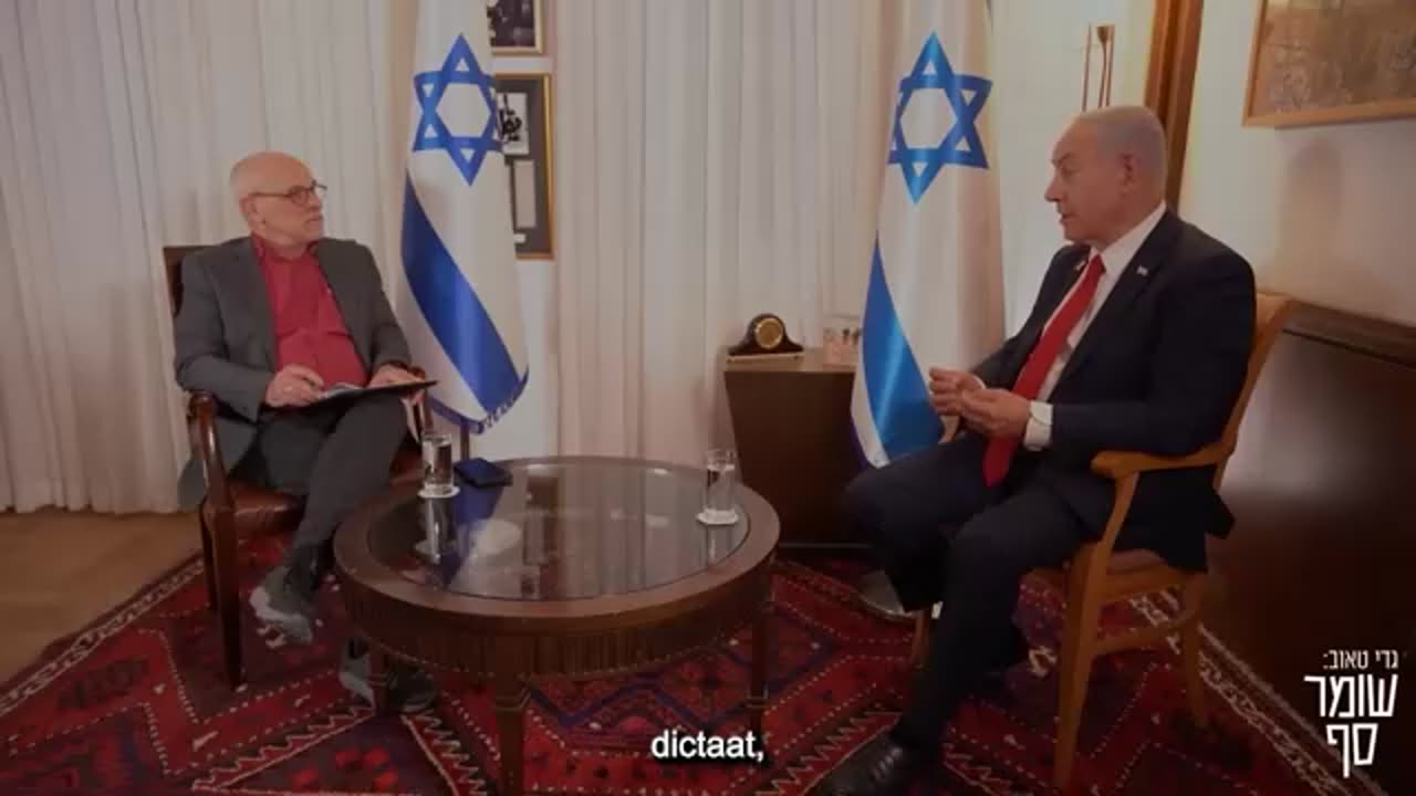 Netanyahu podcast interview (Dutch/NL Subs)