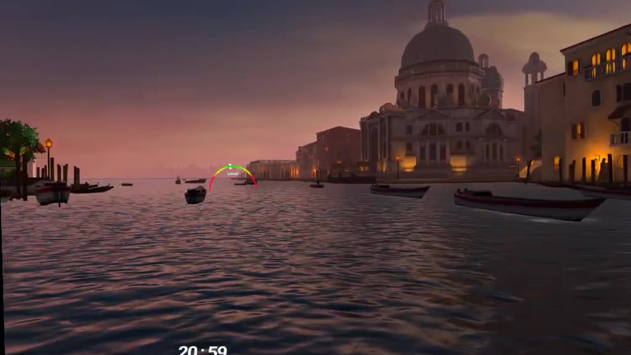 A Ski through Venice