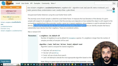 42.3 Local Outlier Factor Anomaly Detection Krish Naik ML