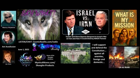 SAY WHAT 6/21/25 - Diversion from Real War to Your Mission