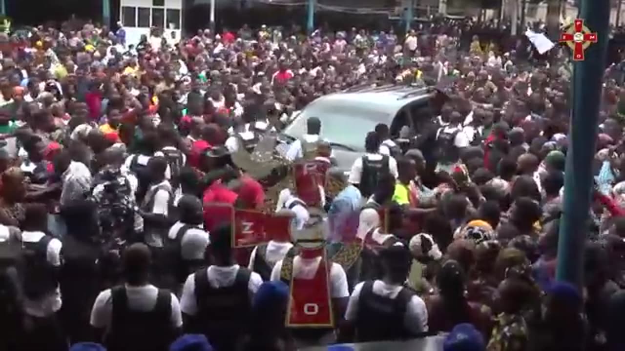 WATCH THE EXCITMENT OF THE ZIONITES AS THE PROPHET ARRIVES.. Are You Ready For Our 7 DAYS Crusade?