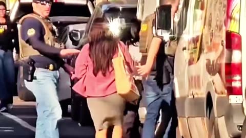 ICE and FBI agents are making their presence known in Queens.