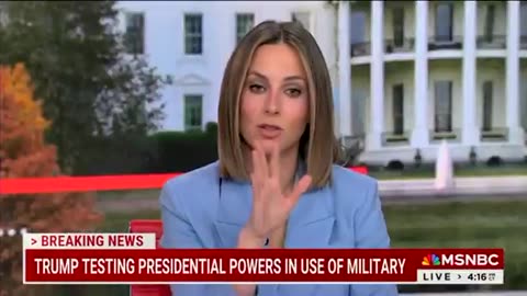MSNBC Host Claims President Trump Will Use the U.S. Military to “Kill Any Person He Wants”