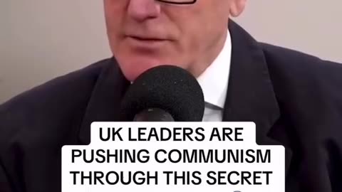 UK leaders pushing communism through this secret society.