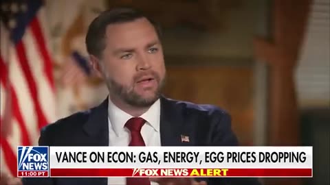 JD Vance gives his take on how the economy is doing currently