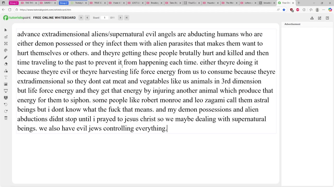 biblical/loosh farm/computer simulation