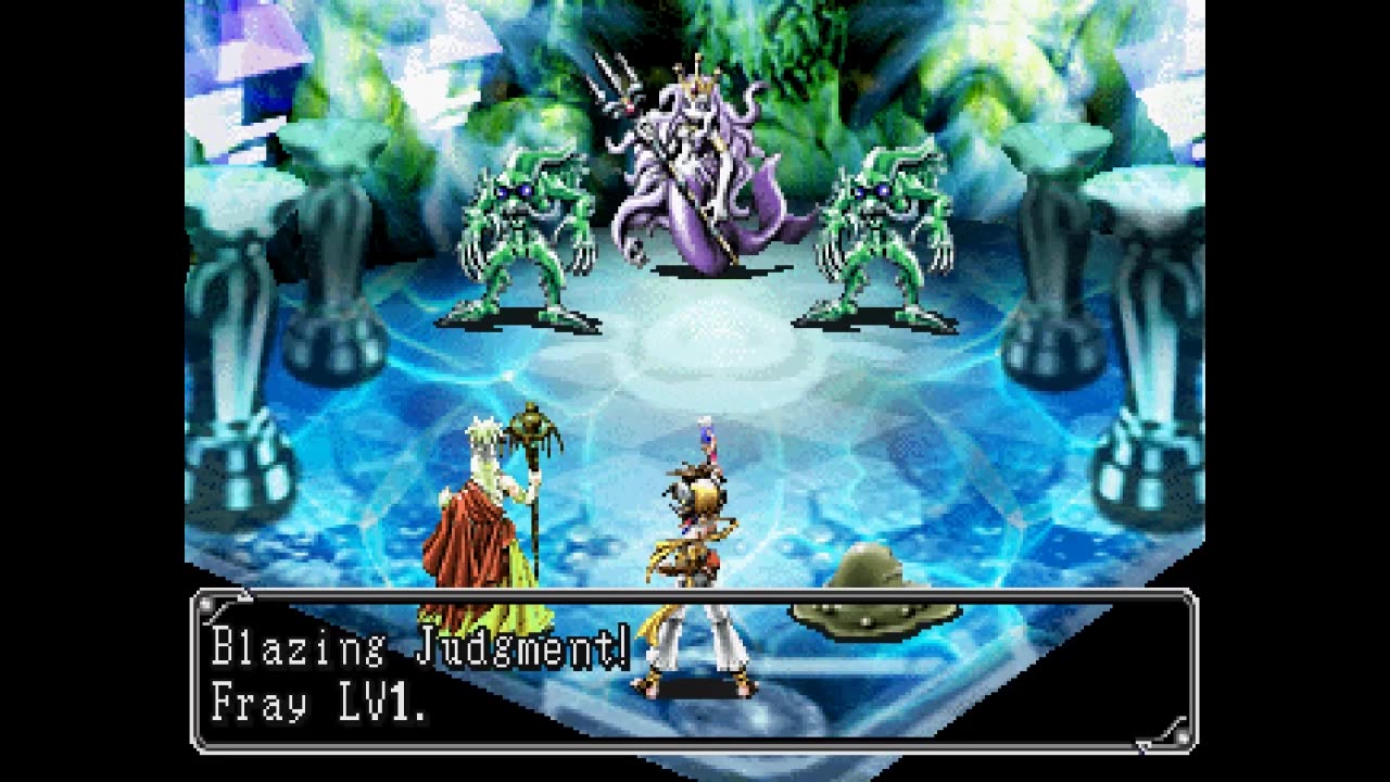 English Arcana Strikes (Saturn) P9 beating the 3rd water dungeon