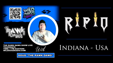 RIPIO on The rawk dawg show - Wild dogs Radio (Indiana - Usa)