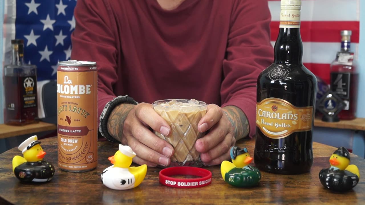 Charles Baker - Carolan's Peanut Butter Irish Cream & La Colombe Smores Latte