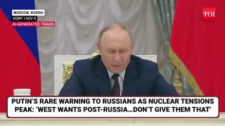 Putin ‘DECIMATES Rival’ Trump, SHOCKS Russians With Rare Warning As Nuclear Tensions Peak