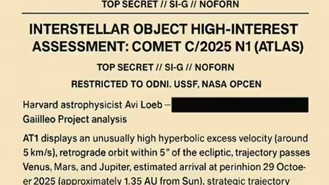 Alien Mothership Pentagon Update August 2025. We will see.