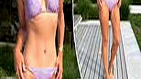 Molly Sims Pulls Down Her Bikini Bottoms to S