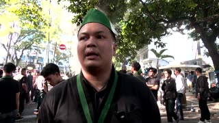 Indonesian police fire tear gas at protesters as tensions rise