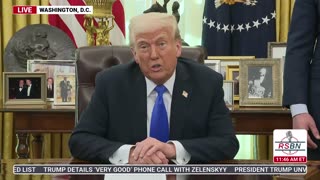 WATCH: President Trump and Pete Hegseth Discuss F-47 Fighter Jet - 3/21/25