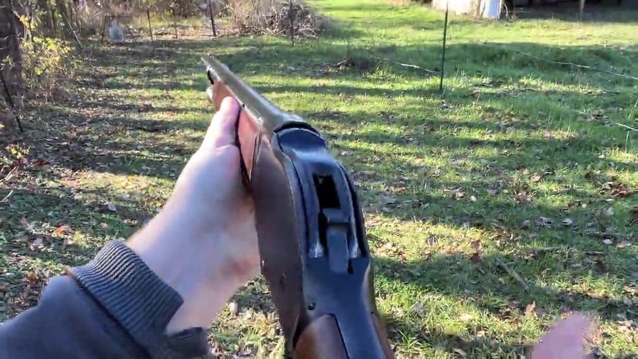 Winchester 1887 (clone) POV firing