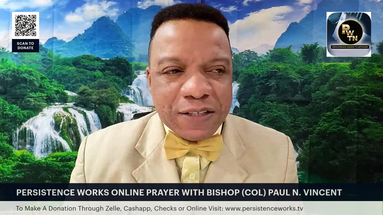PERSISTENCE WORKS ONLINE PRAYER