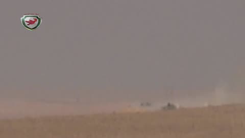 Syrian War Sheikh Helal, E. Hama, Konkurs vs. T-55, hit (Furqan Brigade) 2013.09.30
