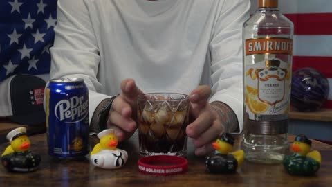 Thomas Blair - Smirnoff Orange Vodka & Dr Pepper Dark Berry Soda