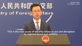 China Spokesperson, Guo Jiakun, respond to Nimitz crash: "FAFO"