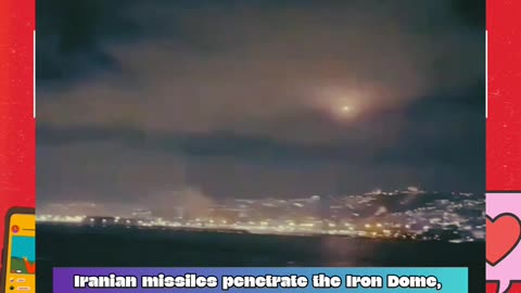 Iron Dome is penetrated by Iranian Missiles