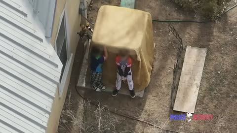 Two Young Kids Point Gun at Deputies During Standoff