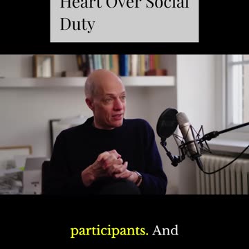 Heart Over Social Duty - Alain de Botton
