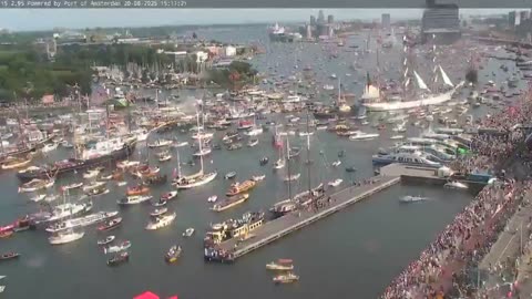✨🤯 Epic Timelapse of Tall Ships Arriving in Amsterdam! | FeedMyCuriosity