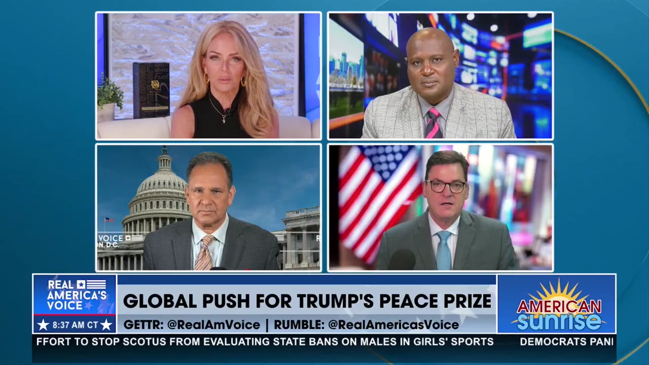 GLOBAL PUSH FOR TRUMP'S PEACE PRIZE