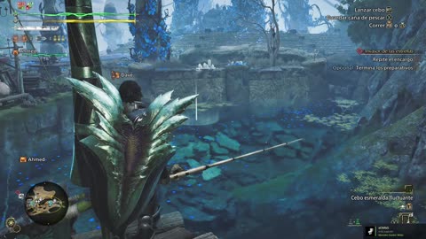 Monster Hunter Wilds - Pescando en el gran centro durante evento de halloween