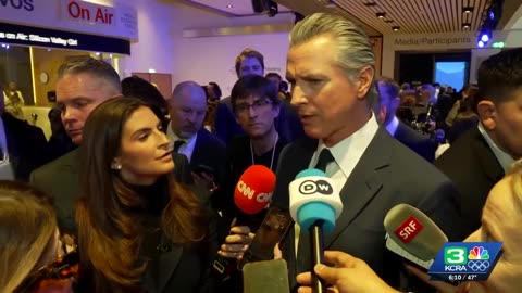 Newsom denied entry to USA House in Switzerland, fueling feud with President Trump