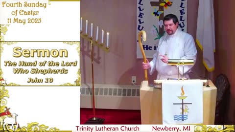 Cross Stream @ Trinity | 4th Sunday of Easter | The Hand of the Lord Who Shepherds