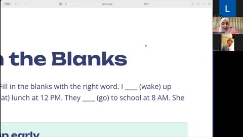 Daily routines class (8)