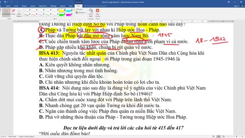 SỬ BUỔI 24 : LUYỆN ĐỀ