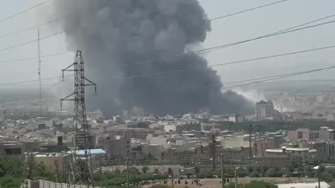IRGC Headquarters Tehran completely DESTROYED