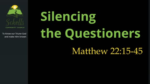 Silencing the Questioners