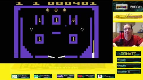 Video Pinball Atari 2600 Gameplay