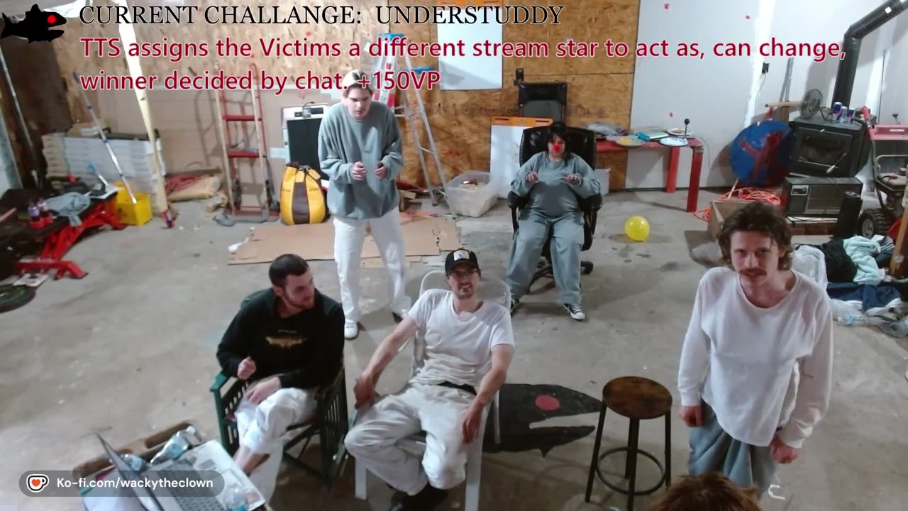 Some Stream Stars impressions (Wacky's House of Victims)