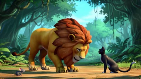 "The Lion’s Namaskar: A Jungle Mystery"