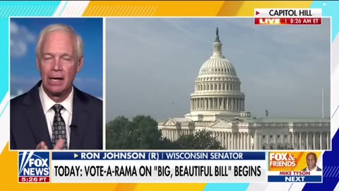 Ron Johnson criticizes "provider fees" in healthcare as "LEGALIZED FRAUD."
