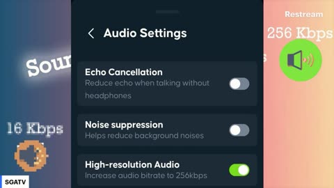 TESTING AUDIO DIRECT STREAMING FROM THE BROWSER
