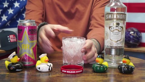 James Bryant - Smirnoff Whipped Cream Vodka & Rockstar Raspberry Lemonade Energy Drink